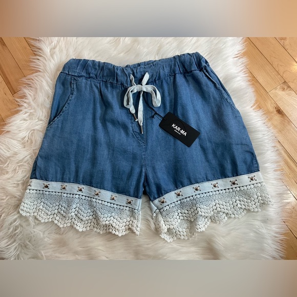 🛑🛑🛑MADE IN 🇮🇹 SHORTS - Picture 1 of 9